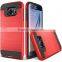 Hot Selling Colorful 2 in 1 Siries for Samsung Galaxy s6 Cover Case