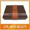 High Quality Made in China Custom Leather tea box for gift(ZDL-W318)