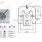 cheap alloy steel bathroom scale weight sensor