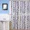 Beautiful Design Printed Polyester Shower Curtain Many Colors