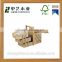 Top grade custom handmade FSC decoration solid folding wooden sewing box accessories