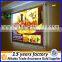Display Led backlit picture frame A1 led crystal frame light box