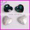 wholesale yiwu Heart shape point back crystal stone for dresses