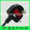 Factory Price British ac Power Cord UK Approval 3 Pin Electrical Power Plug With 13a Fuse