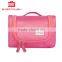 600D Polyester Multifunction wash gargle bag /travel storage toiletry makeup cosmetic airline kit bag OEM ODM