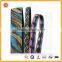 2016 popular custom flat woven ribbon jacquard embroidered webbings for garment accessories
