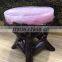 Beautiful Natural Rose Quartz Crystal Chair for Sale