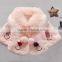 High Quality Thick Cotton Winter Coat Jacket for Kids Children Baby Embroidered Smile Face and Pompom Ball