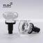 2 1/6 inch octagon furniture zinc base crystal door handles and locks