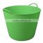 plastic garden water bucket
