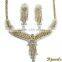 Bridal Necklace Sets, 14K Gold Necklace Sets, Diamond Jewelry
