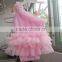 Trendy Infant Baby Girls Cotton Pink Princess Rompers with Chiffon Ruffles for Summer Chiffon Baby Rompers Baby Clothes