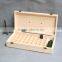 Factory professional custom wooden essential oil box with removable dividers