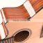 Manufacturing D-shape Solid Spruce & Sapele Rosewood Fingerboard Acoustic Guitar