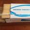 china heilongjiang supplier sterile/non-sterile box package wooden tongue depressor