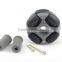 NYLON plastic conveyor omni skate wheel 48mm compatible Omni wheels