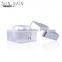 High quality china made square small clear lotion face cosmetics cream empty jar