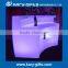 Light up illumination counter table glowing bar led table with remote