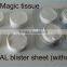 Aluminum Sheet Packing Magic Coin Tissue