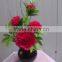 High brightness indoor decoration led fiber optic flower light