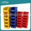 Cheap wholesale industrial warehouse shelf wall mounted plastic storage bin