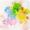 Cartoon Bear Shaped Polyester Baby Bath Glove