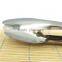 Stainless Steel With Silicone BBQ Scissor Tongs Bread Baking Food Tongs