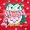 Christmas boutique hot sale penguin applique girl gift outfit