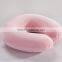 TP050 2016Wholesale Velvet U Shape Memory Personalized Travel Neck Pillow