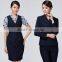 fashion airline pilot stewardess uniform/ Female aerial work clothes air stewardess uniform