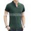 2016 new design slim fit soft polyester /cotton blend fashion men polo shirt wholesale