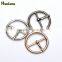 25mm 1inch metal alloy pin buckle big round belt bag buckles nickle,black,gold colors BK-085