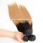 Real Shooting Peruvian Hair Weaves Pictures,1B 27 Ombre Color Peruvian Ombre Bundles Hair Weaves