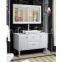 Classical   MDF freestanding EDGAR 1200 Vanity with mirror &Basin factory price for USA &canada  market