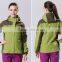 Men Women Waterproof Jackets With Removavle Polar Fleece Liner