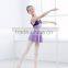 Ballet girl flannel tank leotard with skirt