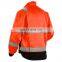 Hi Vis Winter Reflector Jacket With Wind Proof Safety Work Wear