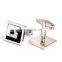 Luxury cufflinks black white square wedding cufflinks
