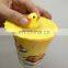 Replaceable Cartoon Silicone Airtight Sealed Suction Lid Cap / Silicone Mug Cup Cover