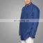 2017 men fahion muslim tops  custom blue men shirt