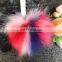 Factory Faux Fox Alphabet Pompom Rabbit Fur Pompoms