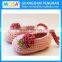 Wholesale Baby Girl Mary Jane's, baby booties, crochet shoes, Baby Girl Rose White Slippers