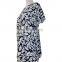 Summer Women Leaves Print Blouse Indian Fashion Ethnic Tops Designs