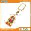 High quality Logoson customized Russia Matreshka zinc alloy bottle opener keychain