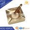 Smoking Accessory Square silvery melamine ashtray in customized