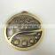 zinc alloy antique nickel plating custom medal netball medal with 3D pattern