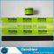CE EN13356 safty yellow reflective pvc slap bracelet