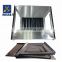 Easy service aviation aluminum wet pan mill for gold selection