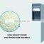 Electric  cooling standing water dispenser  with storage cabinet /Three taps standing water cooler for home