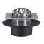 Floor Drain FD-3212 Korea Cast Iron Floor Drain with No-Hub and Thread Outlet for Roof Drainage